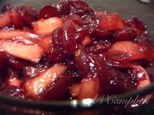 Dried Cranberry-Apple Conserve