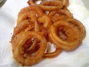 beer battered onion rings