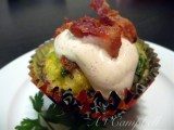 Egg n’ Bacon Cupcakes with Chipolte&nbsp;Cream!