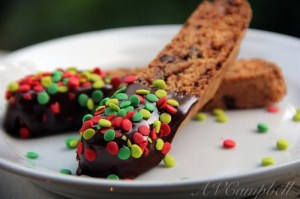 Chocolate Chip Heath Bar Crunch Biscotti! :)