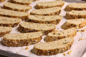 Parmesan & Black Pepper Biscotti!